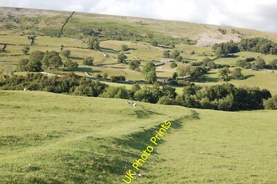 Photo 6x4 Earthworks east of Grinton According to a recent archaeological c2015