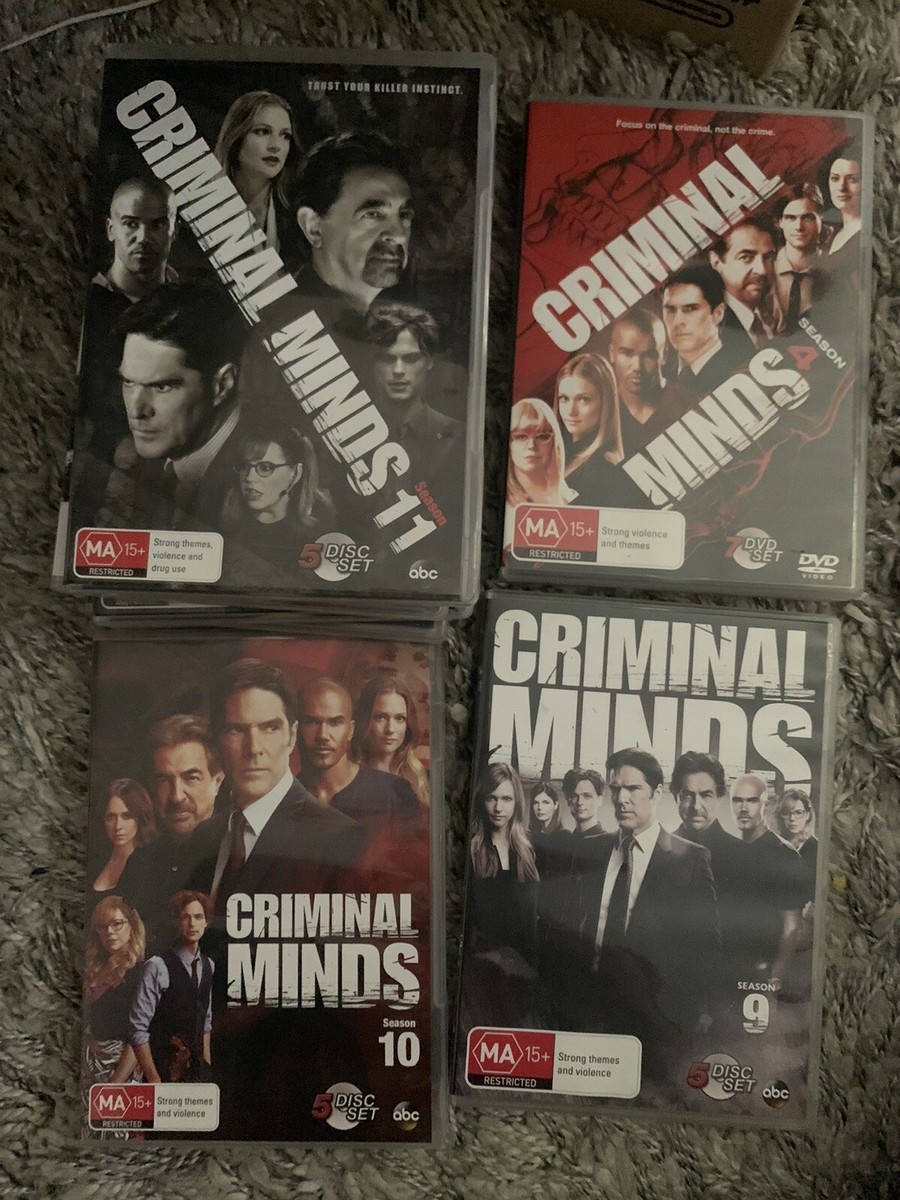 Criminal Minds Season 4, 9-15 Dvd Tv Show Australia