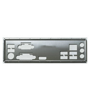 OEM I/O IO shield Backplate for ASRock H310CM-HDV/M.2 Motherboard Rear Baffle