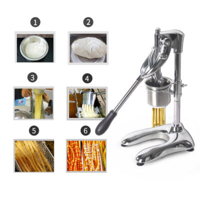  30cm Pommes Frites Presse Maschine Handbuch Pommes Frites Squeezer Vertikale
