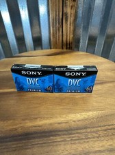 Lot 2 Sony DVC MiniDV 60 Min Camcorder Video Cassette Tapes LP-90 New Sealed
