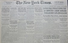 12-1935 December 28 ARMY FLIERS BOMB MAUNA LOA CRATER TO TURN ASIDE LAVA 80th