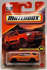 Toyota 4Runner Orange Super Chase Matchbox 1:64