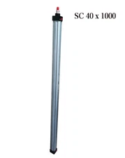 Pneumatic Air Cylinder Dual Action 1.5'' Cylinder Bore 40'' Stroke Single Rod