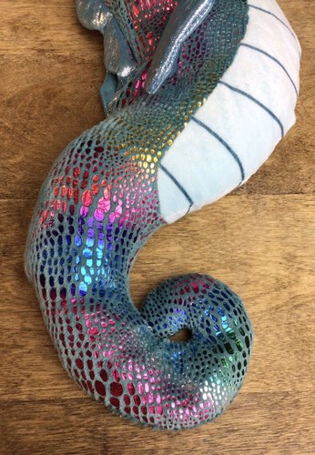 Noah’s Ark Animal Workshop Plush Multi Color Blue Plush Seahorse 16” Pre Owned - Picture 3 of 10