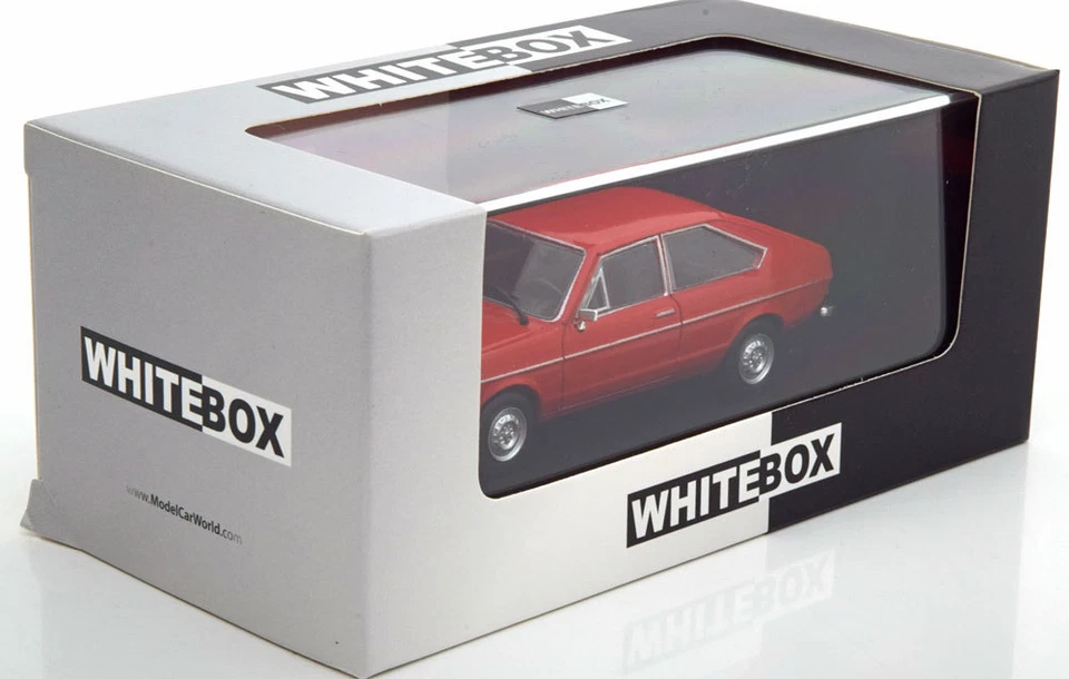 VW PASSAT B1 1973 ROSSO WHITEBOX WB261 1/43 VOLKSWAGEN MOLTO RARO - Immagine 3 di 3