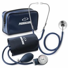 Manuel Blood Pressure Kit Sphygmomanometer and Stethoscope Kit DS-9197-BL