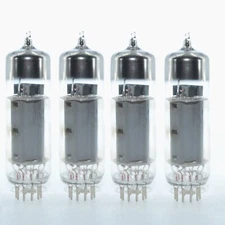 NEW Ruby EL84 Power tubes MATCHED QUAD (4) - TESTED EL-84 Valves