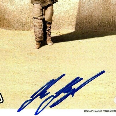 Photo Officielle 8x10 Signée JAKE LLOYD - Anakin Skywalker Dans Star Wars Épisode I - Certifiée Beckett