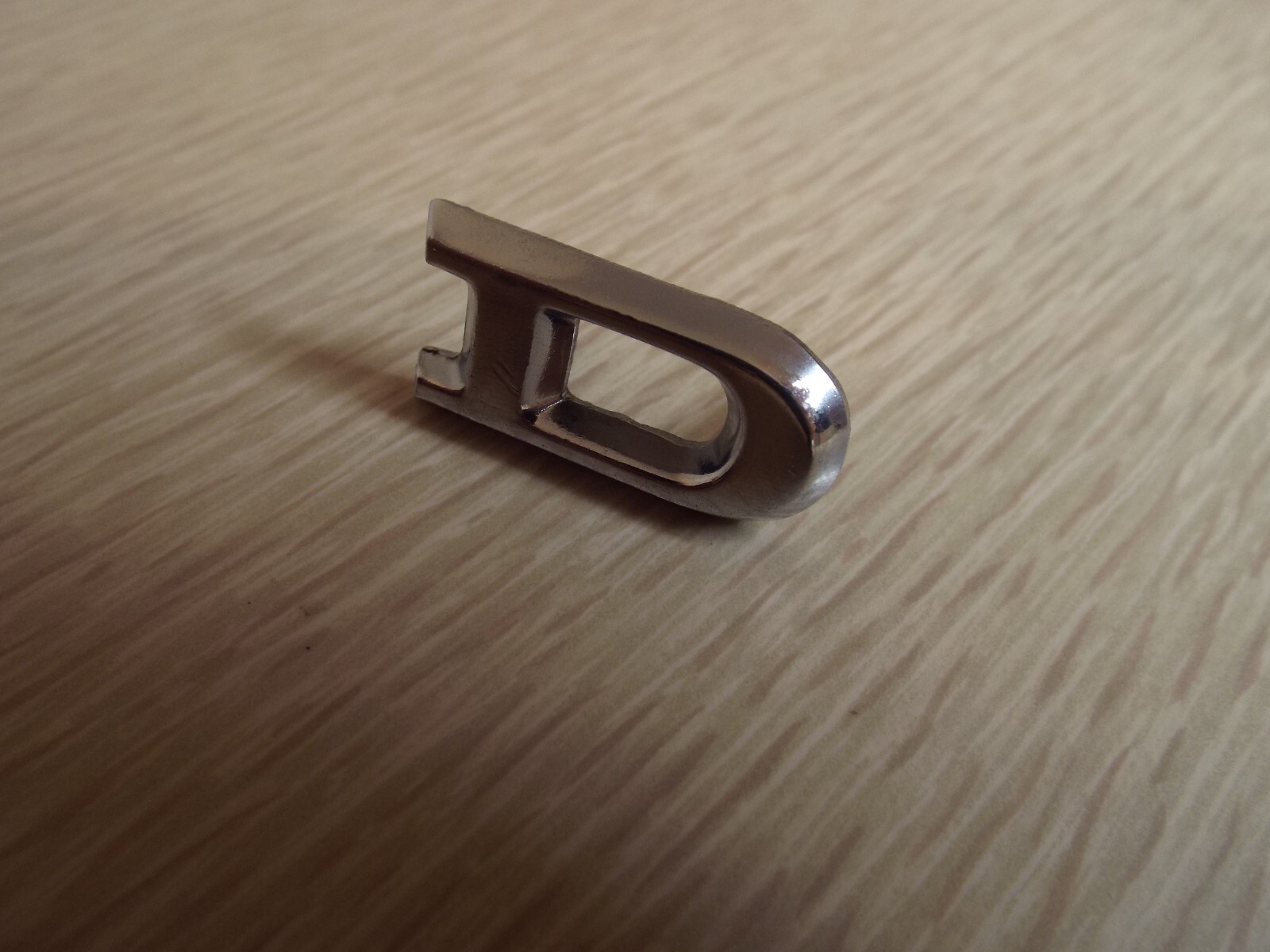 D Letter Emblem 1967 Ford Custom/Galaxie/LTD Convertible Fastback Wagon Police