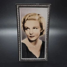 1936 Phillips Stars Of The Screen #33 Madeleine Carroll Tobacco Cigarette Card