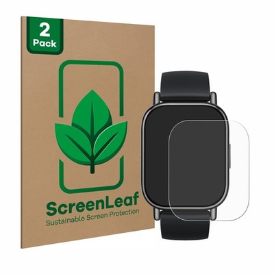 2x ScreenLeaf Displayschutzfolie für Xiaomi Redmi Watch 5 Lite nachhaltig 