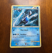 Lugia HeartGold & SoulSilver Holo Promo English 2010 90 HP HGSS02 Basic on eBay