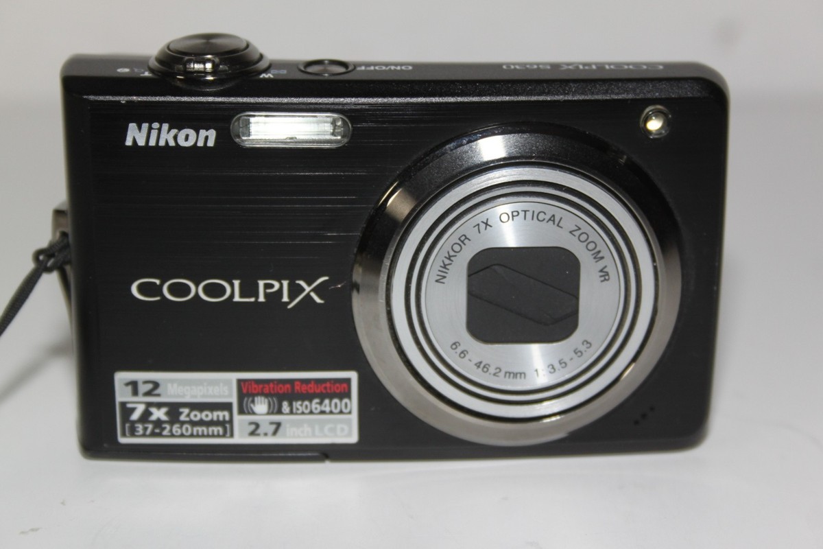 Nikon Coolpix S630 Camera - For Parts (read decription) | eBay