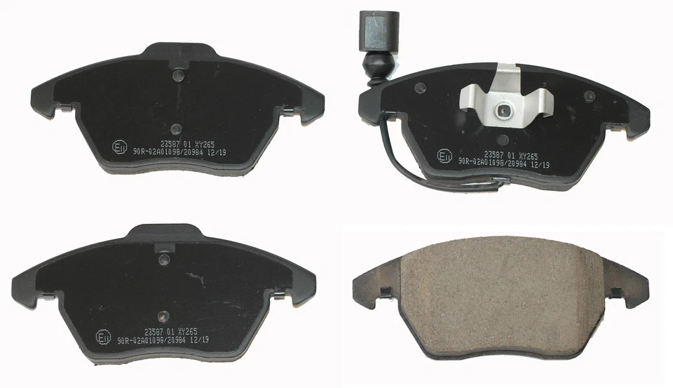 VW Polo 1.8 GTI 2014-2017 Front C-Hook Brake Discs with Brake Pads - Image 3 of 4