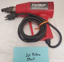 Master Appliance 120V PH-1200 Proheat Varitemp Heat Gun Lot-638