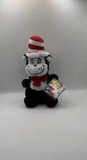 Dr Seuss Cat in the Hat Plush Aurora 2021 Stuffed Animal NWT Hang Tag Attached