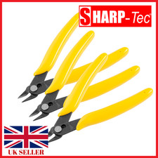 3 Pcs Sharp-Tec Wire Cutters | Mini Jewlery Hobby Craft Wire Model Snips
