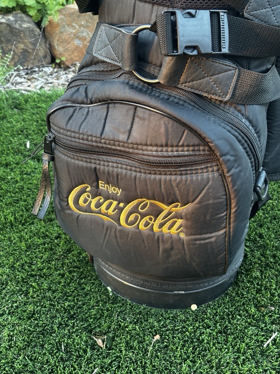 BELDING ゴルフバッグ Vtg Belding Sports Golf Bag Original Bushwacker Coca-Cola Logo