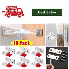 Magnetic Cabinet Catches 42x18mm Ultra Thin Door Drawer Latch Silver