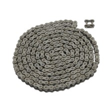  40H Heavy Duty Roller Chain 10Ft with 1 Connecting Link, 40H Chain