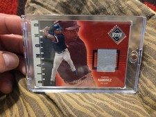 2002 Upper Deck Diamond Connection #250 Manny Ramirez 206/775 Jersey Card