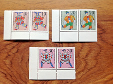 West Germany 1970 Marionettes MH Stamps . Free UK Postage (b)