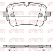 REMSA Bremsbelagsatz Scheibenbremse 1668.10 für VW TOUAREG CR7 RC8 eHybrid AUDI