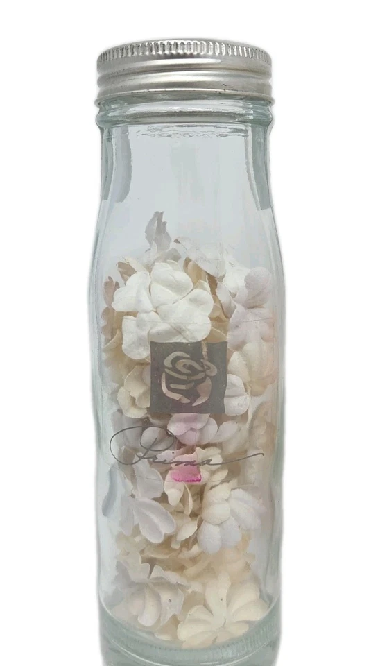 Set of 6 Prima Marketing Flower Jars  No. 6 Forever Flowers Floral Embellishment - Image 2 of 4