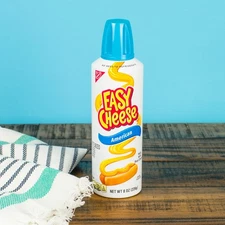 Easy Cheese American Cheese Snack, 8 oz,2.19 x 2.19 x 7.32 Inches,NEW