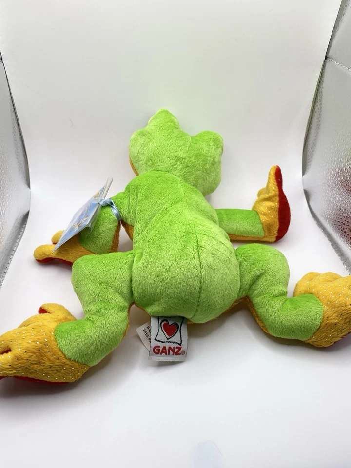 Ganz Webkinz Tree Frog Plush Stuffed Animal  HM109 Sealed Unused Code 8 in - Image 3 of 3