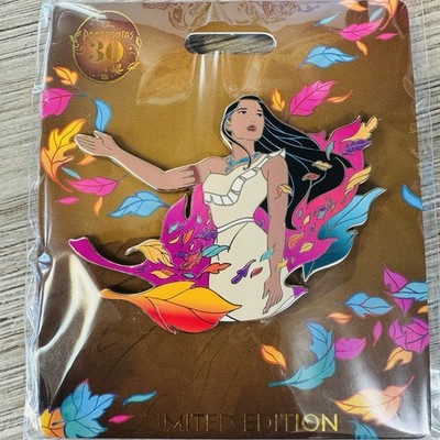 Disney Pin WDI Pocahontas 30th Colors of the Wind LE 400 Mini