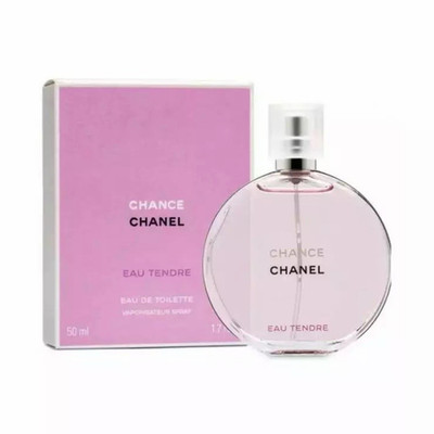 CHANEL Chance Eau Tendre Eau de Toilette Spray Regular Size 3.4 fl oz