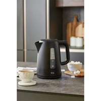 Black Kettle New EGL Essential Kettle, black colour, 1.7 Litre capacity.