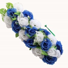 6 Silk Rose 20" Flower Panels Artificial Floral Party Table Centerpiece Events