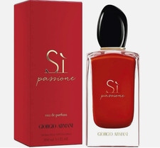 Giorgio Armani Si Passione Eau De Parfum 100ml 3.4oz Women Perfume Spray New