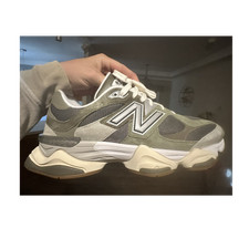 New Balance 9060 Green/Gray/White Suede Mesh ...