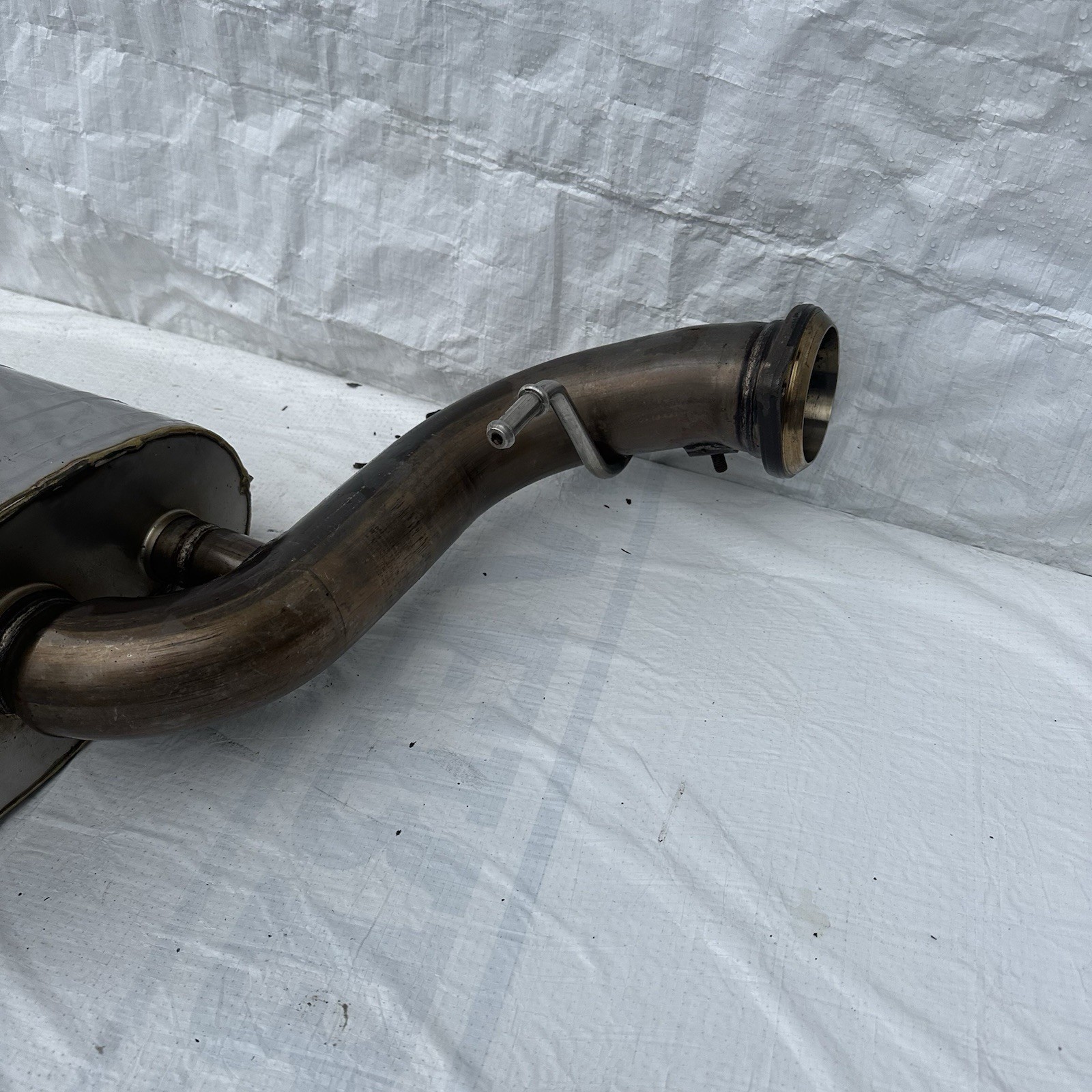 Ferrari 599 GTB Right and Left  Muffler Exhaust Silencer P/N#220194/220193 OEM