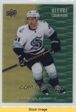2023-24 Upper Deck Allure Color Flow Yellow Green Shane Wright #CF-11 READ 8tn