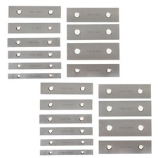 1/8 5" 10 Pair Precision Parallel Set Packing In Wooden Case New