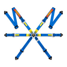 Momo Italy Pro Driver Racing Harnesses 2 - 6 Point - Blue Momo Italy Pro Driver Racing Harnesses 2 - 6 Point - Blue