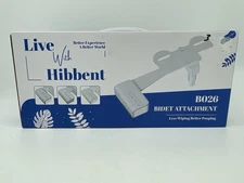 Hibbent Bidet Attachment for Toilet Dual Nozzle Adjustable Pressure Non-Electric