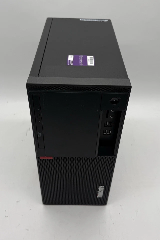 Lenovo ThinkCentre M910t Intel i7 7th Gen 32GB RAM 250GB SSD + 1TB HDD Win 10 - Image 3 of 4