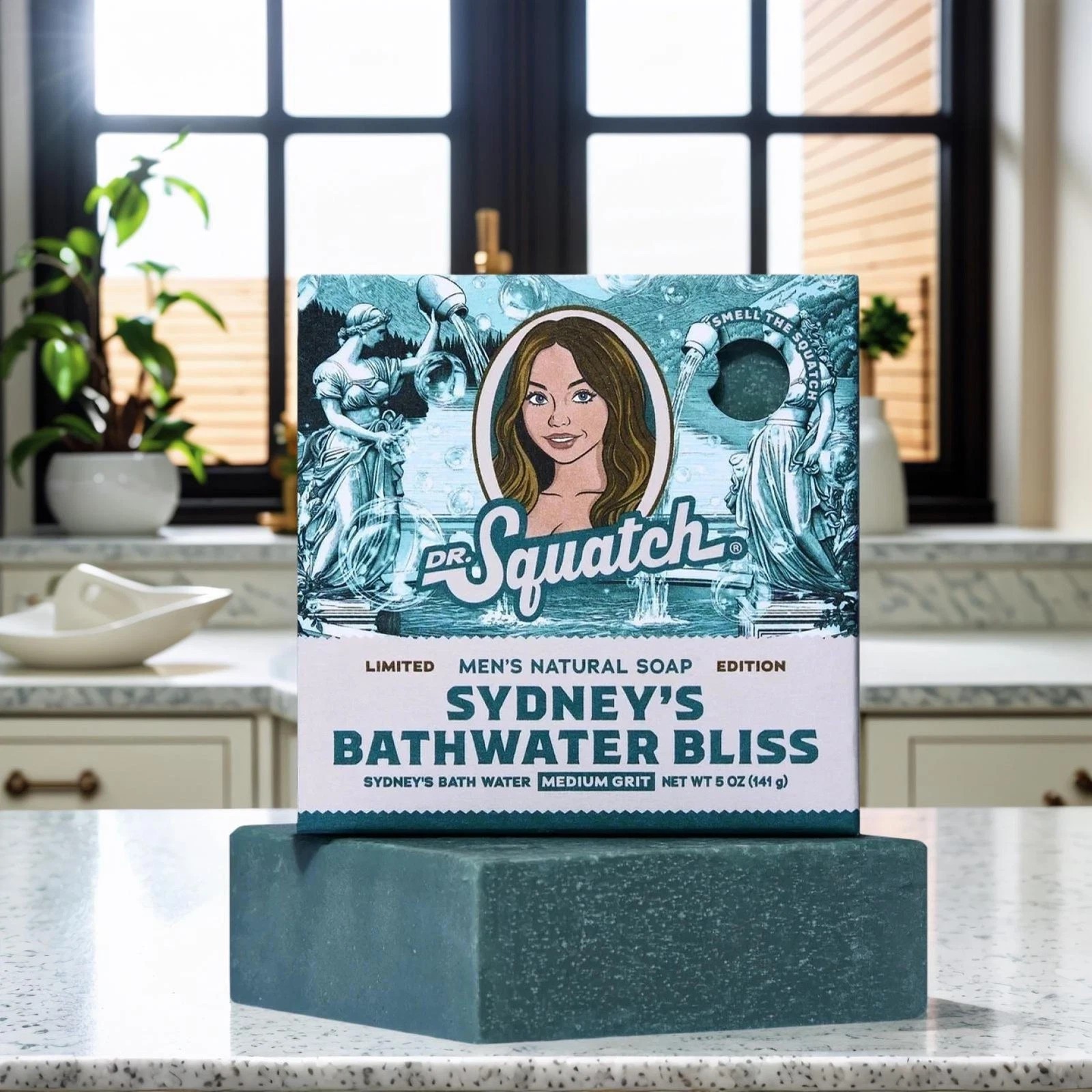 Dr. Squatch Sydney Sweeney Bathwater Bar Soap LE 5000 - IN HAND