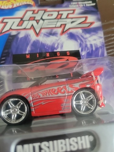 Hot Wheels 2003HOT TUNERZ 1997 Mitsubishi Eclipse GS-T Spyder Damage To Blister - Picture 6 of 6