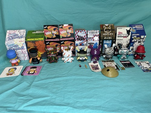Kidrobot 9 Dunny LOT Mixed Series * Simpsons * South Park * Warhol * Fat Cap * - Picture 5 of 10