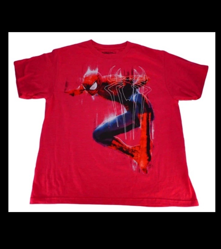 Amazing Spider-Man T Shirt Tee Shirt Boys Top Superhero Printed