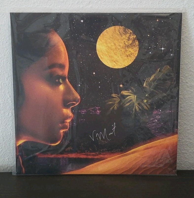 VICTORIA MONET SIGNED 5 YEAR ANNIVERSARY JAGMART BROWN JAGUAR VINYL LP 🆕 ✅ 