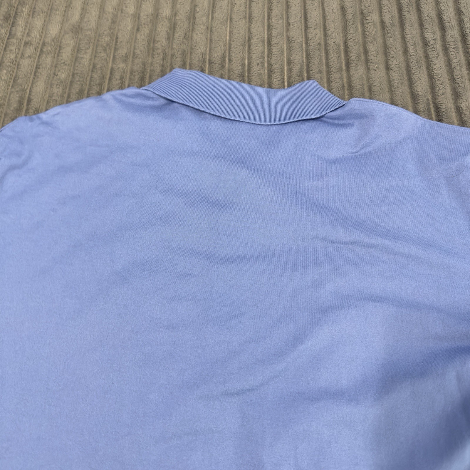 Polo Golf Ralph Lauren Camicia Uomo L Blu Big Pony Pima Cotone Preppy Classico Cor