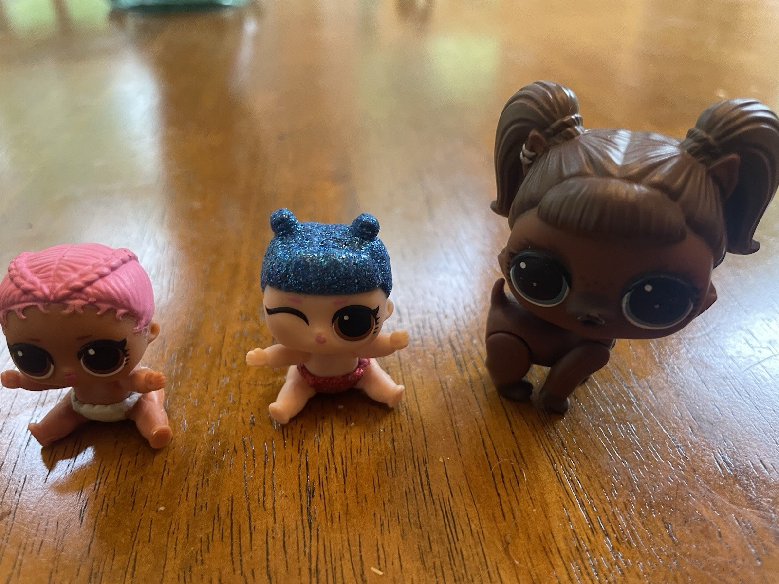 LOL Surprise Baby Dolls Lot of 3 With Puppy Pet